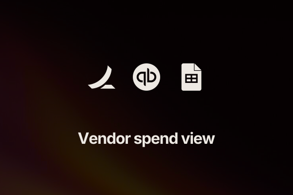 spend-by-vendor-trend: Vendor spend view